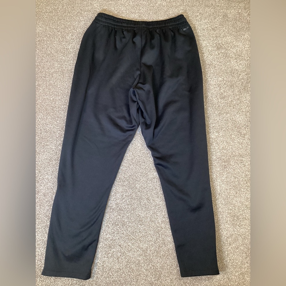 Adidas Mens Black Ankle Zip Sweatpants Joggers Sz XL - Picture 9 of 10